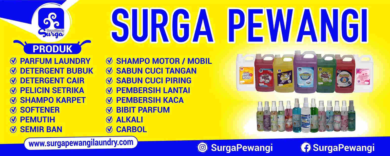 Produsen Parfum Laundry & Kimia By: Surga Pewangi Laundry