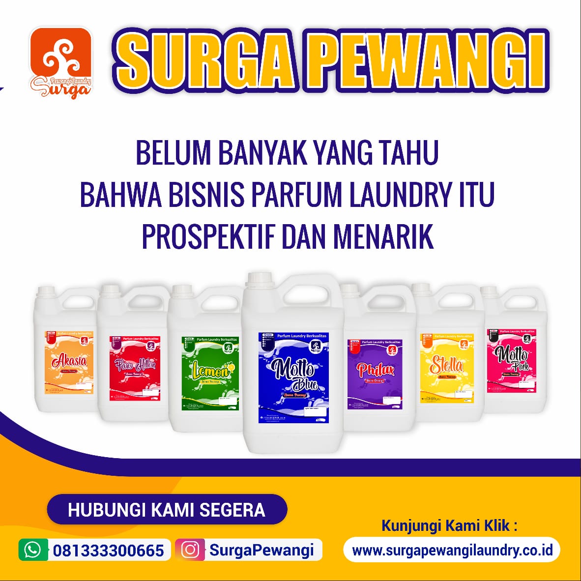 Produsen Parfum Laundry Indonesia