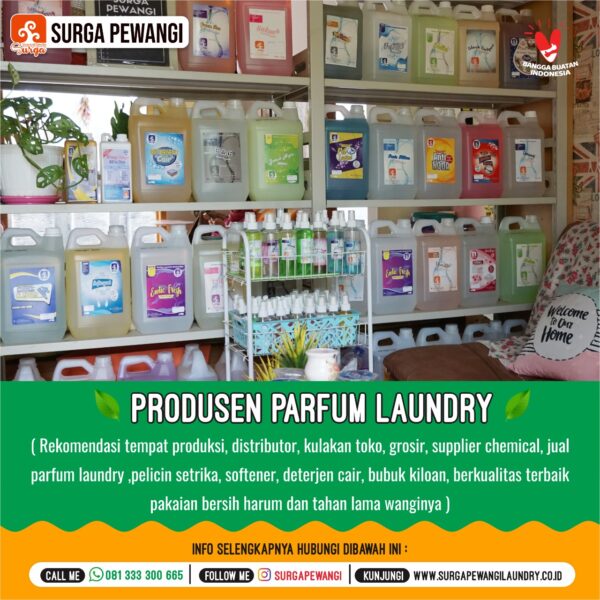 Produsen Pewangi Laundry Yogyakarta