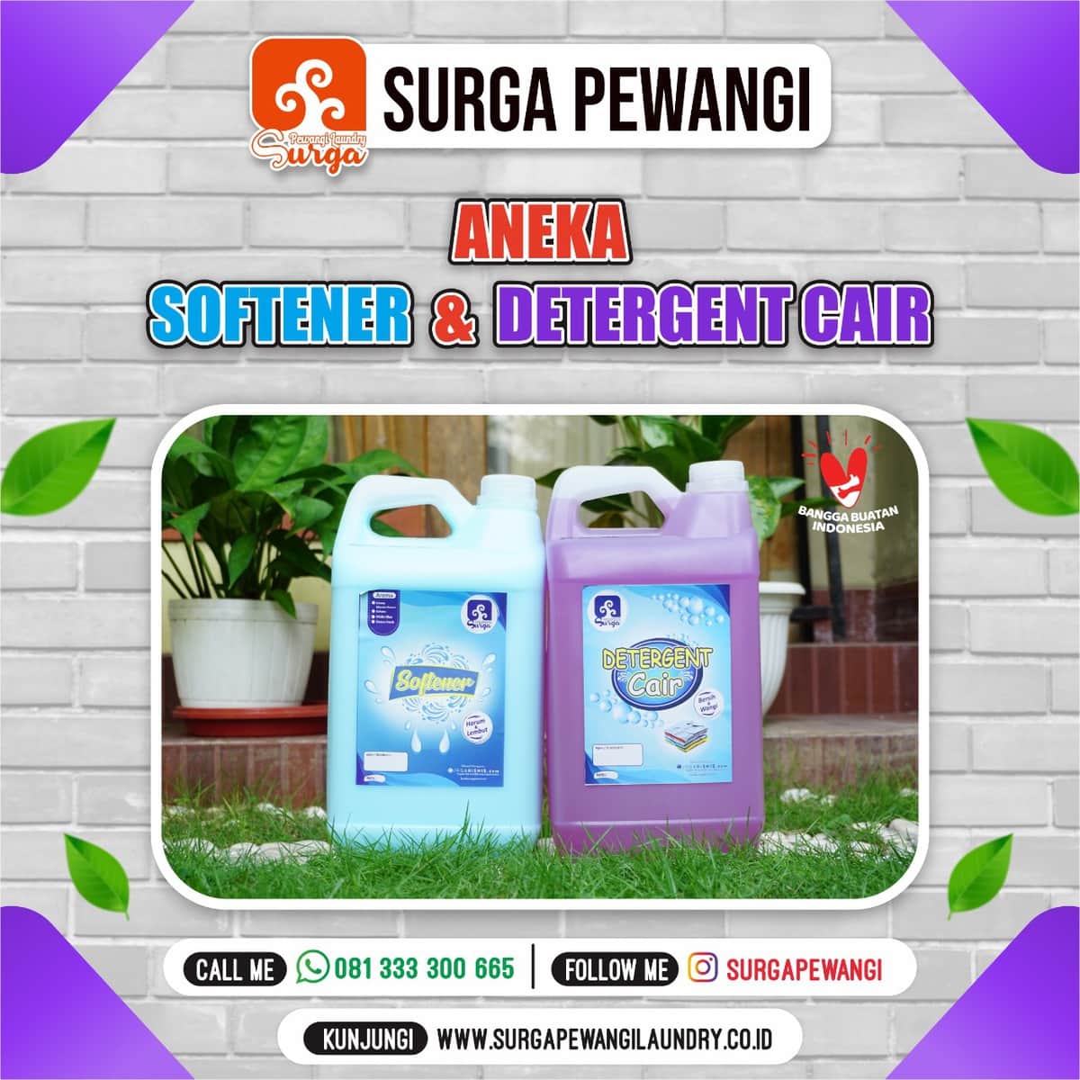 Duet Maut Deterjen Laundry Yang Wangi + Softerner Deterjen Laundry Yang Wangi 2 - Duet Maut Deterjen Laundry Yang Wangi + Softerner