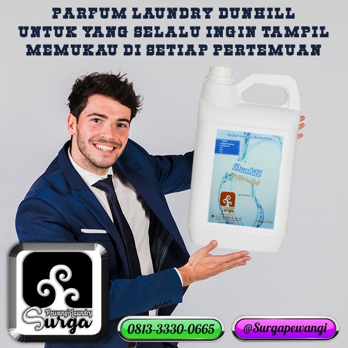Dunhill - Menjadi Produsen Pewangi Laundry Ternyaman Dan Aman