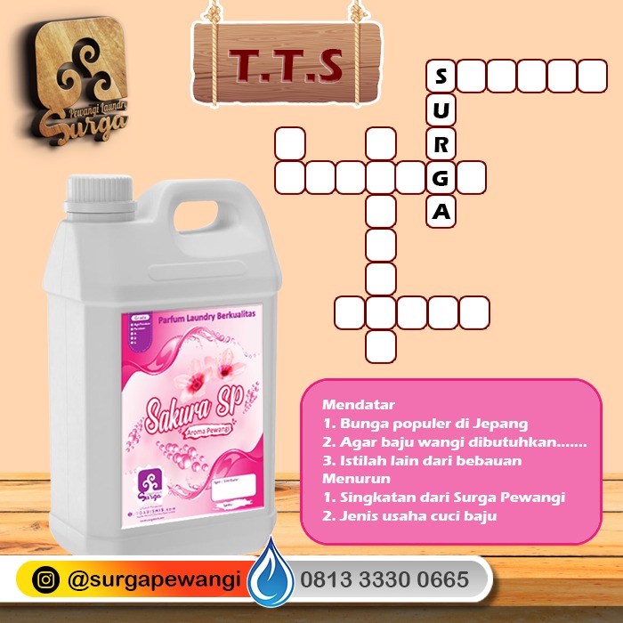 BEST SALLER! Parfum Laundry Sakura SP Surga Pewangi Parfum Laundry Aroma Sakura Surga Pewangi 4 - BEST SALLER! Parfum Laundry Sakura SP Surga Pewangi