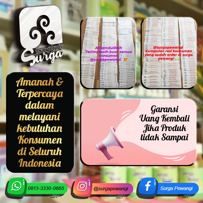 6 Keunggulan Produk Surga Pewangi Laundry Produk Surga Pewangi 3 - 6 Keunggulan Produk Surga Pewangi Laundry