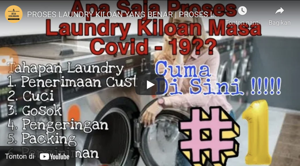 proses laundry kiloan